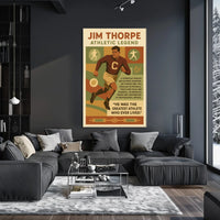 Jim Thorpe Legendary Athlete Jim Thorpe Poster