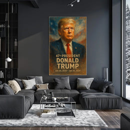 Donald Trump 47Th President Poster