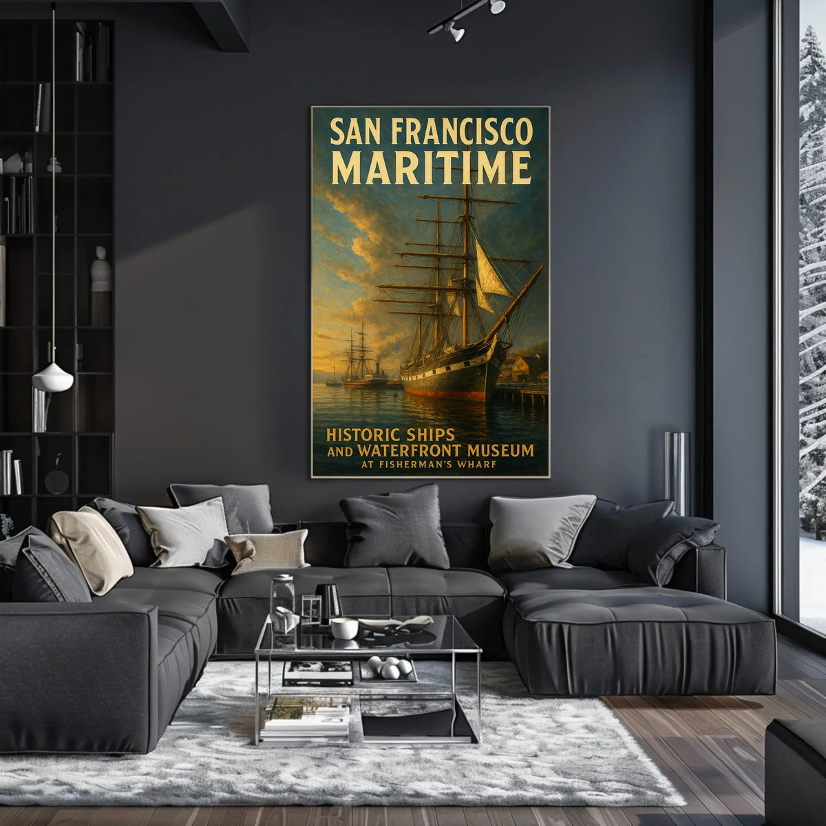 San Francisco Maritime Museum Poster