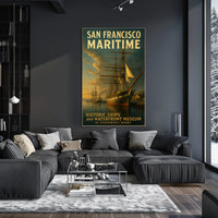 San Francisco Maritime Museum Poster