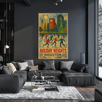 Holiday Heights In Houston Poster