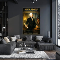 John Adams Founding Father Poster PosterGoat