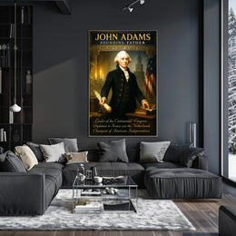 John Adams Founding Father Poster PosterGoat