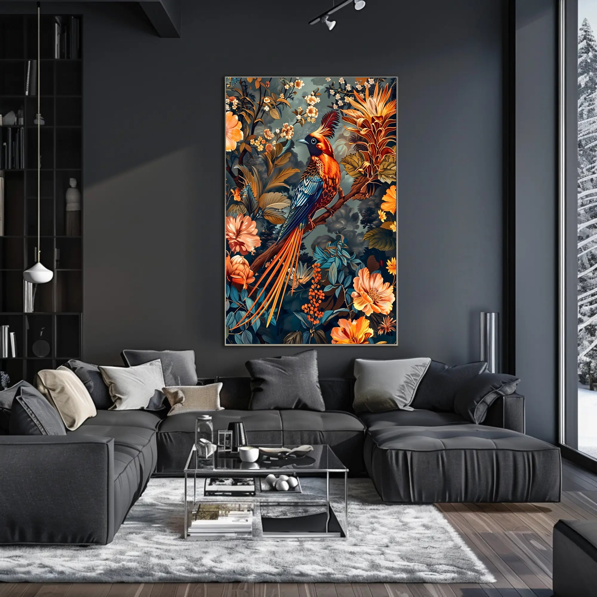 Vibrant Nature Scene Wall Art Print