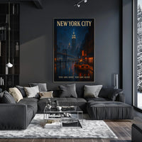 New York City You Are Here. You Are Alive Poster
