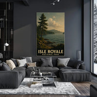Isle Royale Scenic Wanderlust Poster