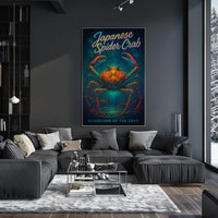 Japanese Spider Crab Guardians of the Deep Poster