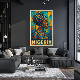 Vibrant Nigeria Poster