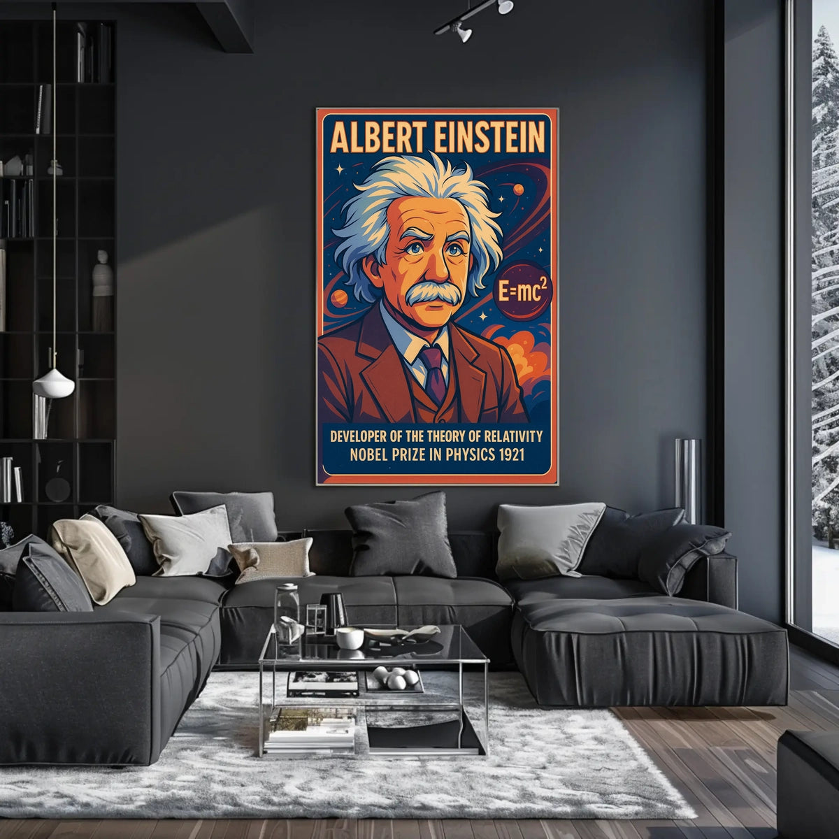 Albert Einstein Developer Of The Poster