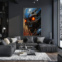 Cybernetic Visage Poster PosterGoat