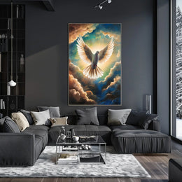 Ascending Dove Poster