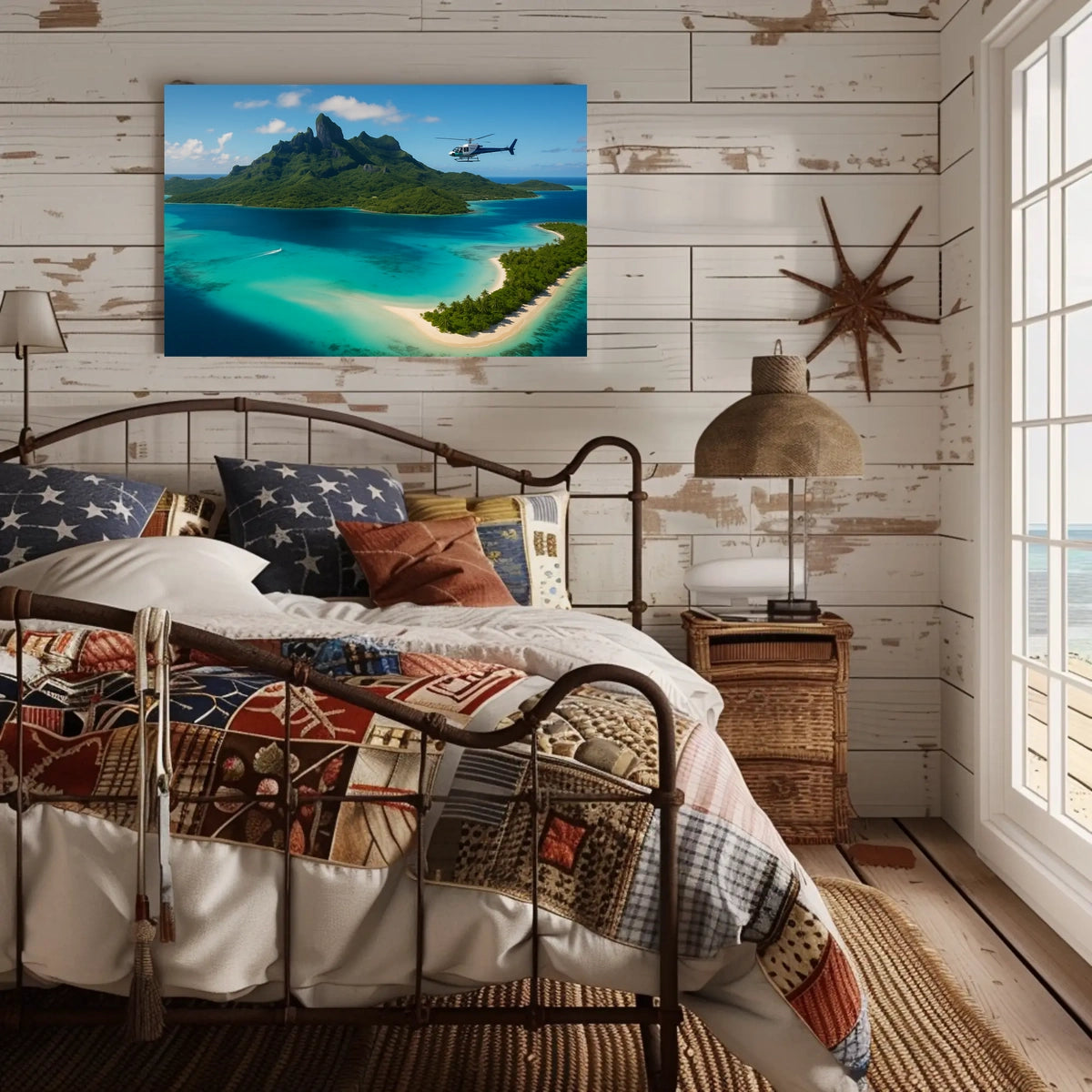 Tropical Paradise Adventure Poster