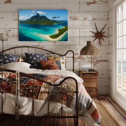Tropical Paradise Adventure Poster
