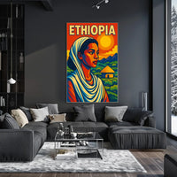 Ethiopia A Vibrant Heritage Poster
