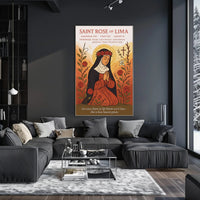 Saint Rose of Lima Poster PosterGoat