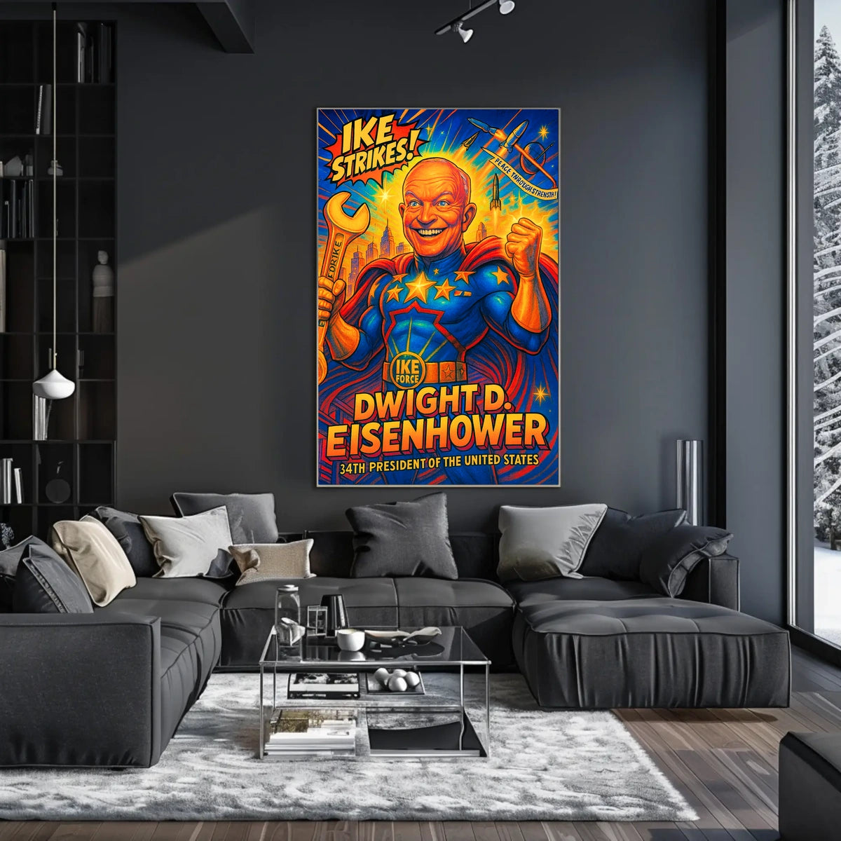 Dwight D. Eisenhower 34th President Poster