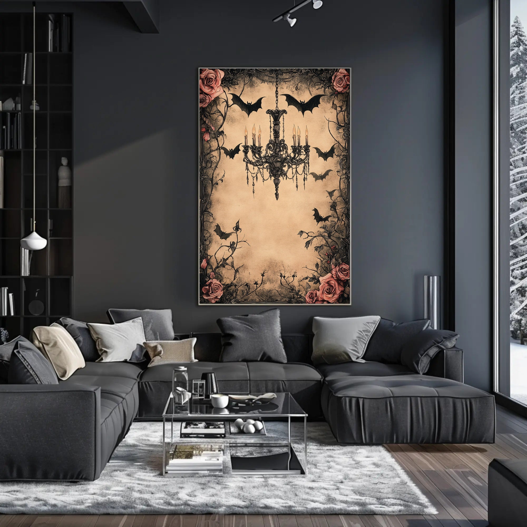 Gothic Elegance Poster