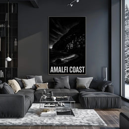 Amalfi Coast A Scenic Escape Poster