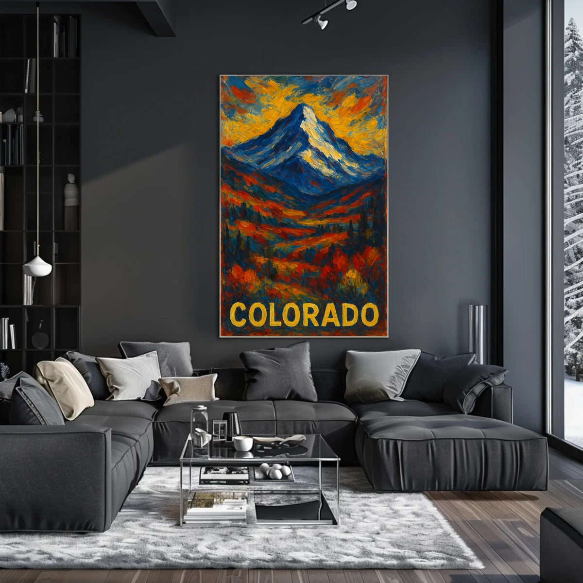 Colorado Mountain Landscape Poster