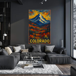 Colorado Mountain Landscape Poster
