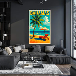 Bahamas Beach Paradise Poster