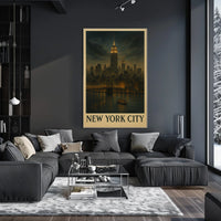 New York City Skyline Poster