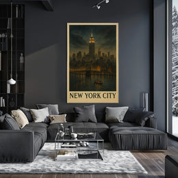 New York City Skyline Poster