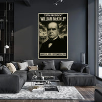 William Mckinley 25Th President Poster