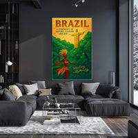 Brazil A Symphony of Nature, Culture, and Joy Poster