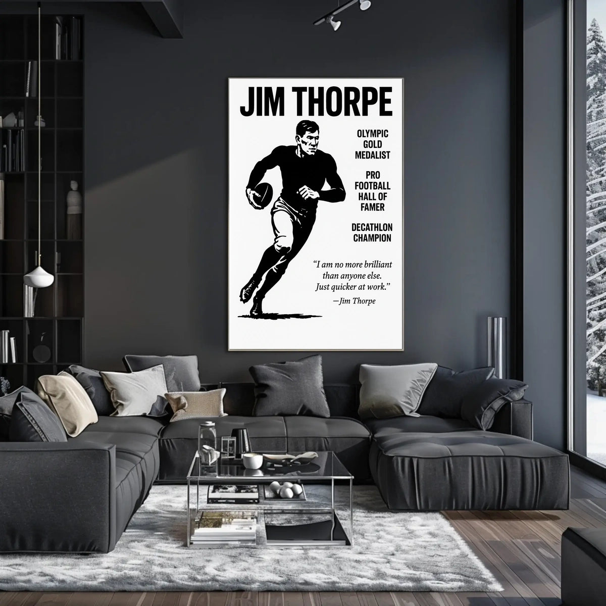 Celebrate Jim Thorpes Legacy with Our Exclusive Poster