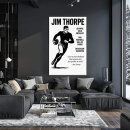 Celebrate Jim Thorpes Legacy with Our Exclusive Poster