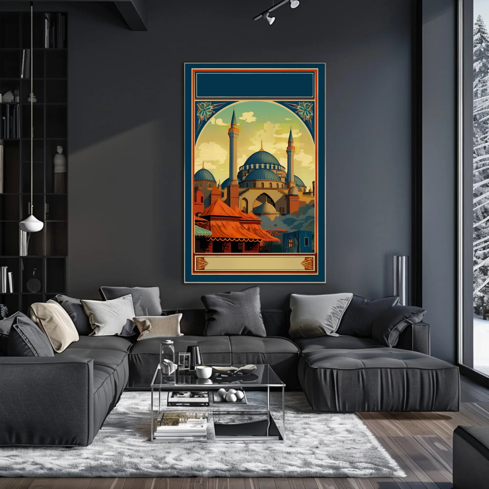 Majestic Architecture Poster
