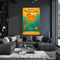 Thailand Travel Landmarks Culture Posters Poster