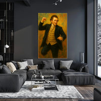 President James Monroe Funny Fist Pump Poster