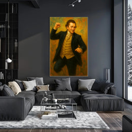 President James Monroe Funny Fist Pump Poster