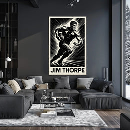 Jim Thorpe Athletic Legend Poster