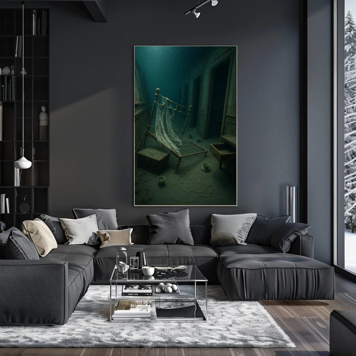 Submerged Serenity Poster
