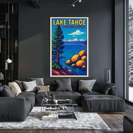 Lake Tahoe Scenic Poster