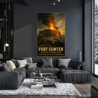 Fort Sumter The Dawn Of The Civil War Poster