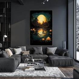 Moonlit Serenity Poster