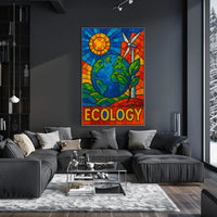 Ecology Mosaic Poster