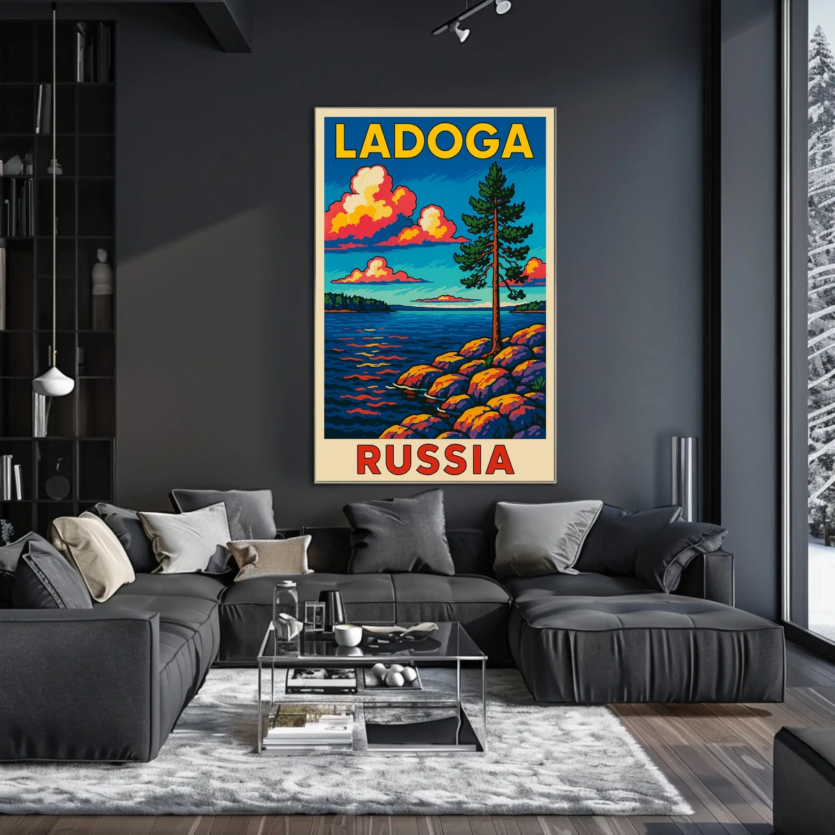 Ladoga, Russia Poster