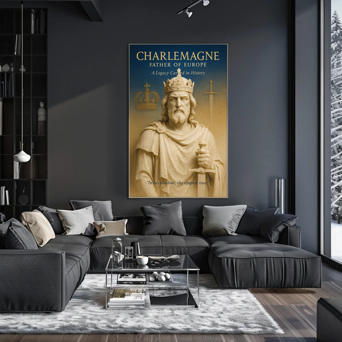 Charlemagne Father Of Europe Poster