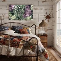 Tropical Foliage Art Poster