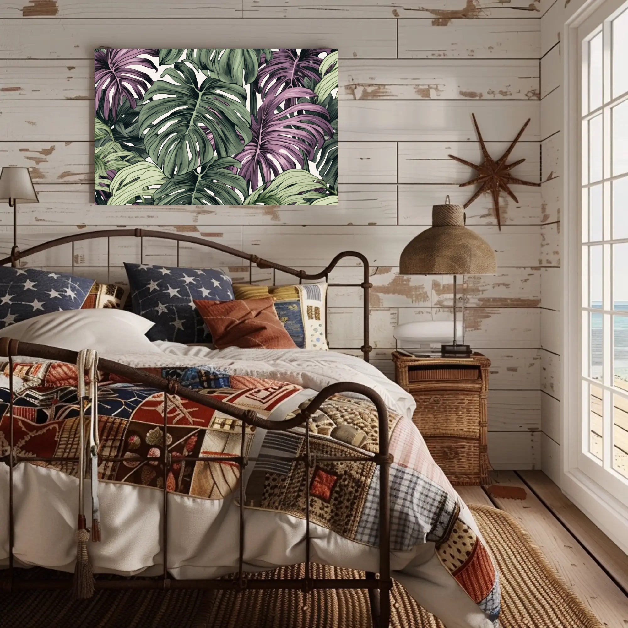 Tropical Foliage Art Poster