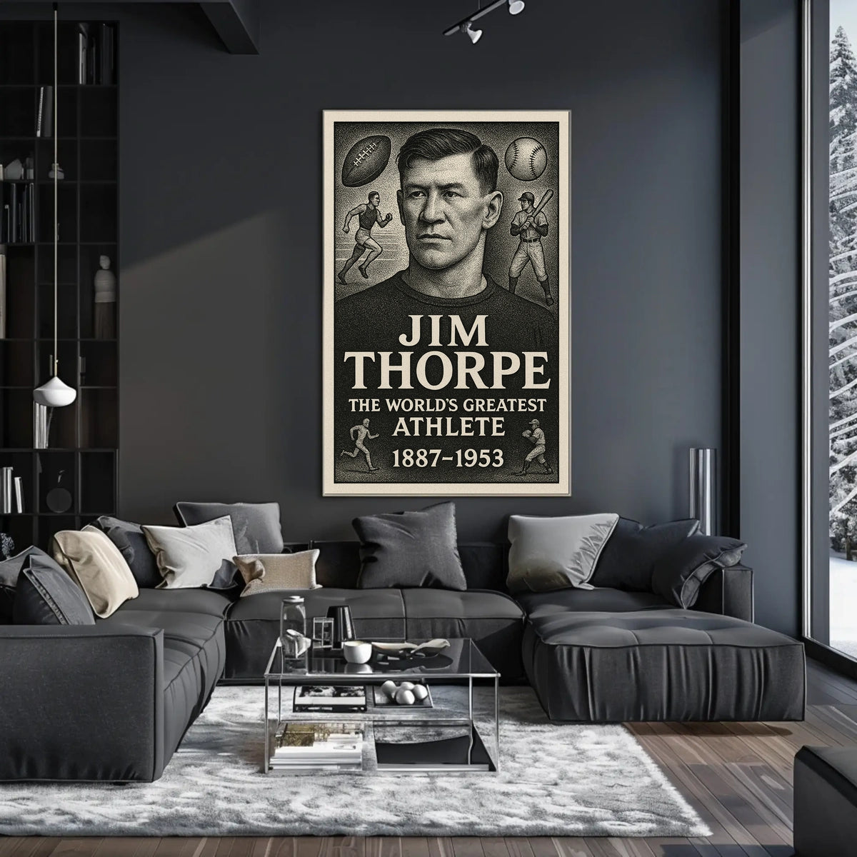 Jim Thorpe The Worlds Greatest Athlete Poster
