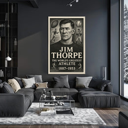Jim Thorpe The Worlds Greatest Athlete Poster
