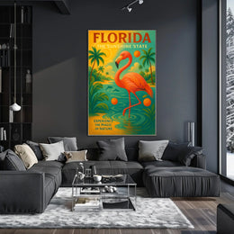 Florida The Sunshine State Poster