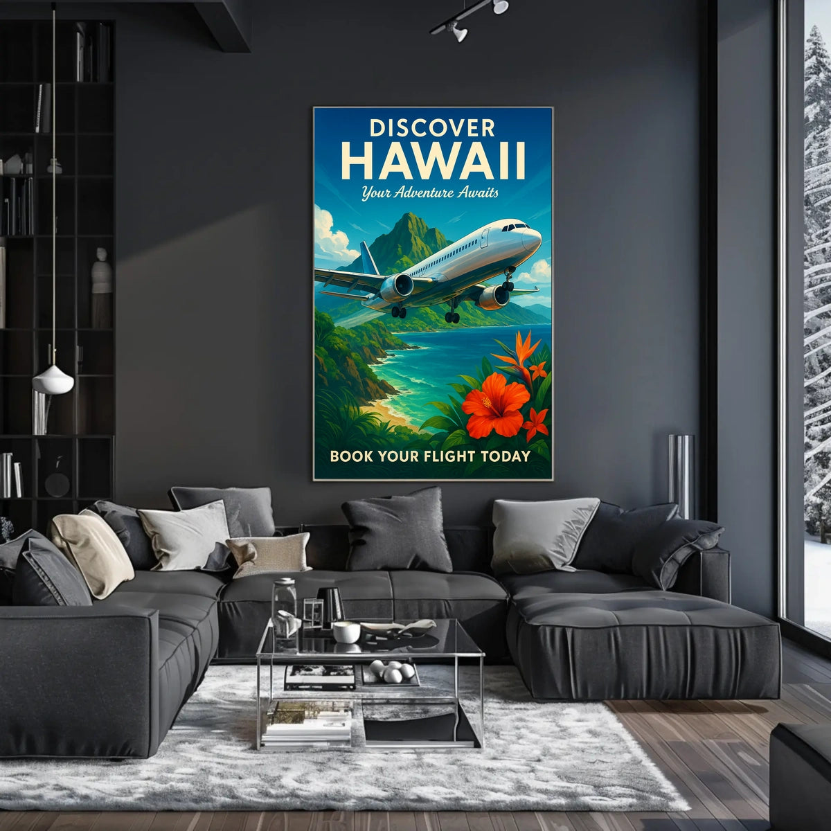Hawaii Adventure Travel Poster