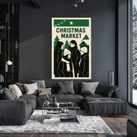 Christmas Market Celebration Poster